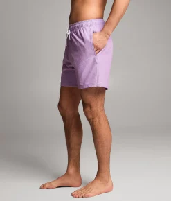 Bottoms|Swimwear | Maven Co-op Tidal Stretch Swim Trunks Light Purple