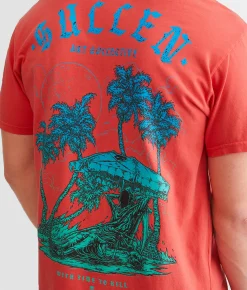 Graphic T-Shirts | Sullen Time To Kill T-Shirt Teaberry