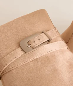 Soda Timmy Contemporary Ankle Boot Beige