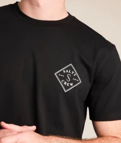 Salty Crew Tippet Classic T-Shirt Black New