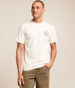 Tops|Graphic T-Shirts | Salty Crew Tippet Fill Gear T-Shirt Vintage White