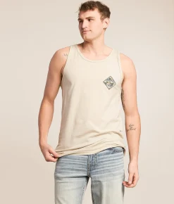 Salty Crew Tippet Fill Tank Top Bone Hot
