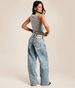 Bottoms | Rock Revival Titania Baggy Stretch Jean Titania B2216
