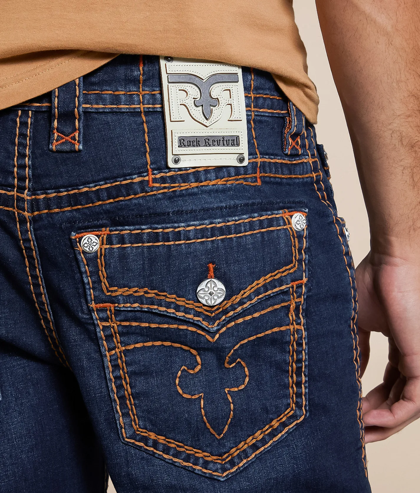 Bottoms | Rock Revival Titan Straight Stretch Jean Titan JJ205