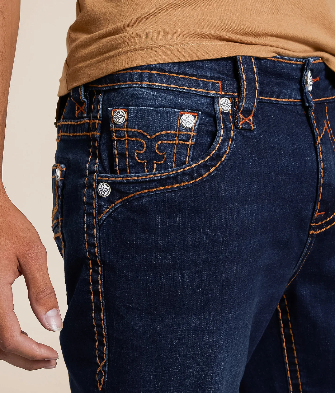 Bottoms | Rock Revival Titan Straight Stretch Jean Titan JJ205