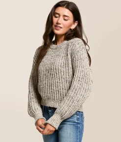 Z Supply Tivoli Sweater Burnt Ash Heather Sale
