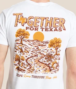 Graphic T-Shirts | Sendero Provisions Co. Together For Texas T-Shirt Vintage White
