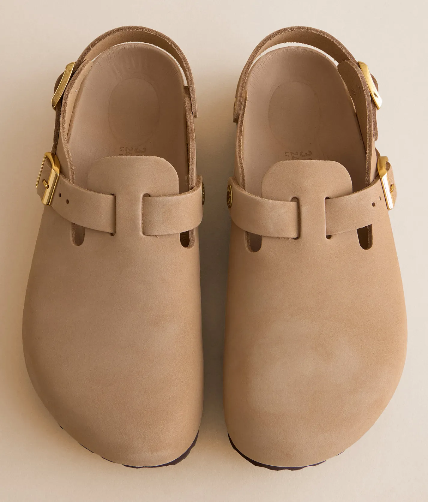 Birkenstock® Tokio Leather Clog Sandcastle Discount