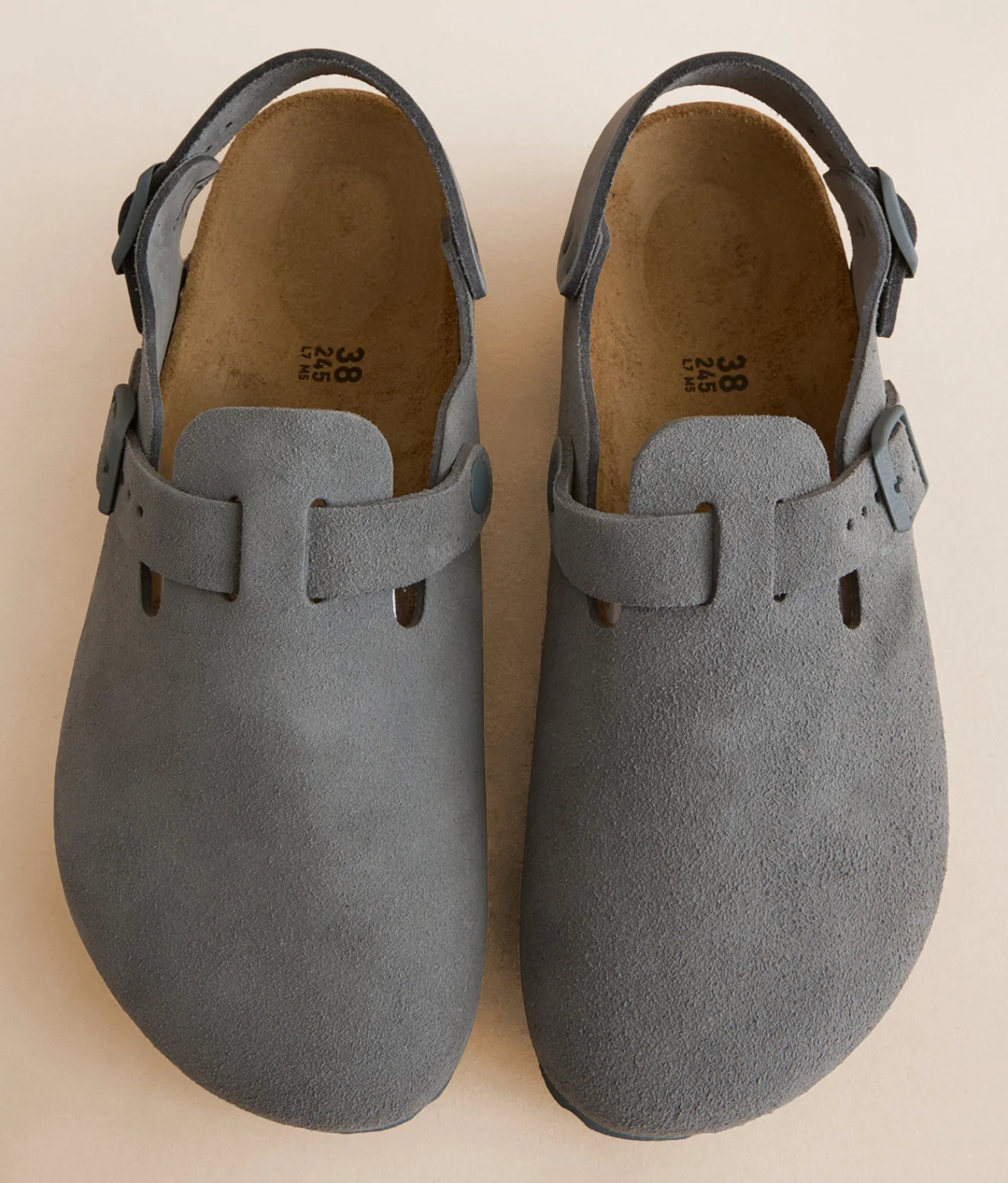 Birkenstock® Tokio Suede Clog Basalt Gray Online