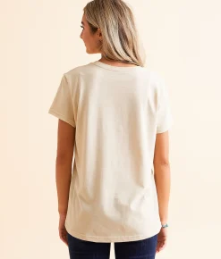 Tops | Ariat Tomb Stamp T-Shirt Natural