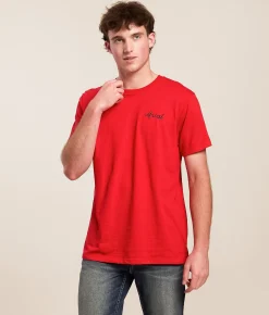 Tops|Graphic T-Shirts | Ariat Tombstone Cowboy T-Shirt Redline