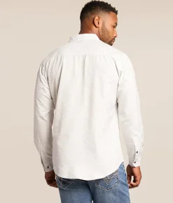 Tops | J.B. Holt Tonal Standard Shirt Off White Black