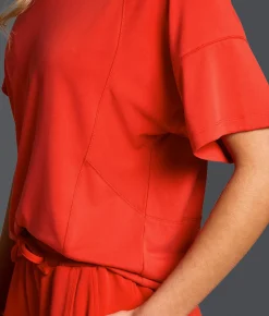 Tops | Buckle Black Tonal Stitched T-Shirt Molten Lava