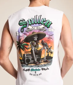 Tops | Sullen Too Lit Tank Top White