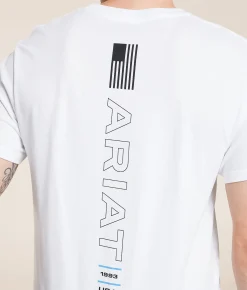 Ariat Topatriot T-Shirt White Outlet