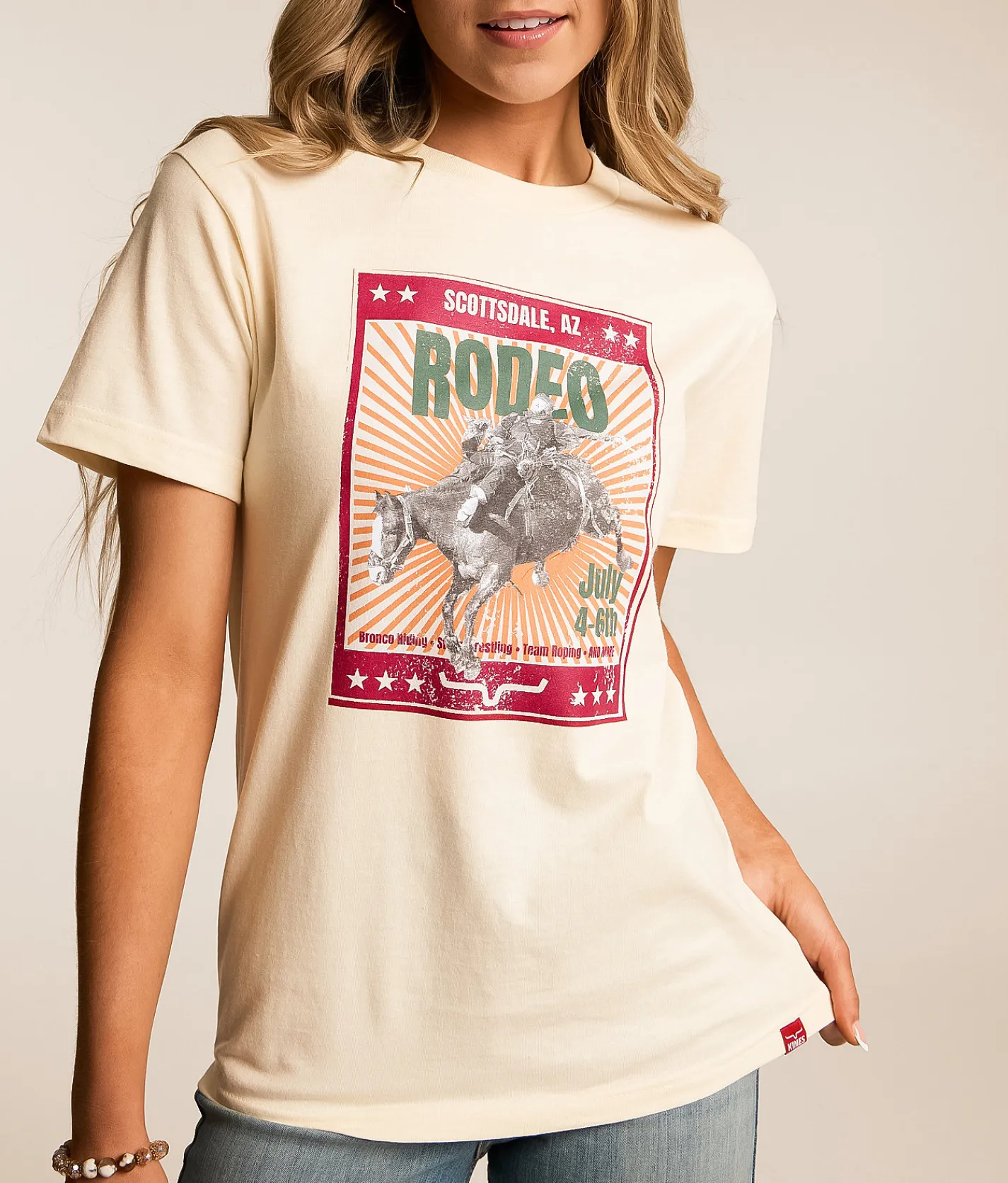 Tops | Kimes Ranch Top Bill T-Shirt Cream