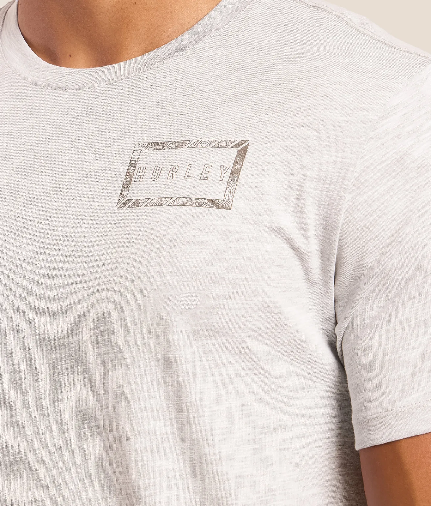 Tops|Graphic T-Shirts | Hurley Topo T-Shirt Wolf Grey Camden