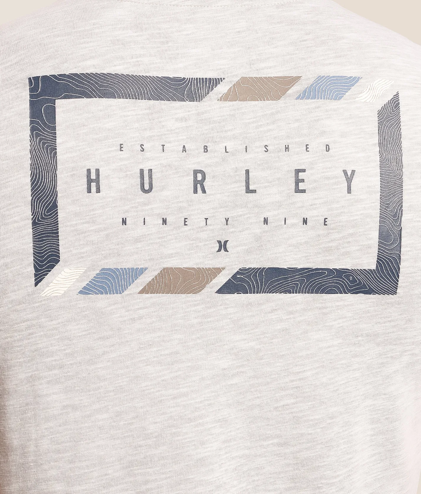 Tops|Graphic T-Shirts | Hurley Topo T-Shirt Wolf Grey Camden