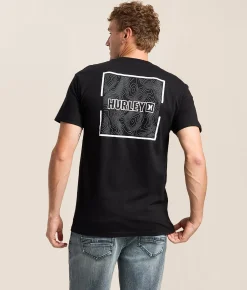 Tops|Graphic T-Shirts | Hurley Topo T-Shirt Black Logan Tee