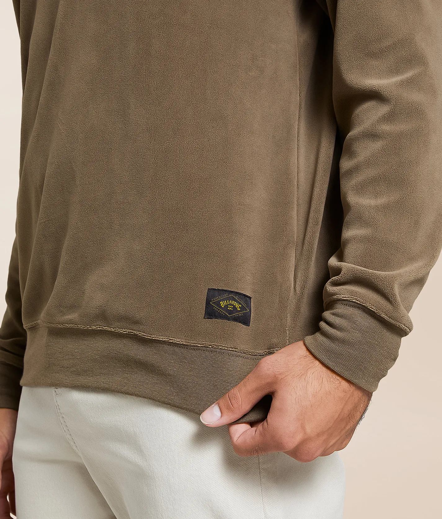 Billabong Torched Pullover Brown Outlet