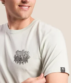 Sullen Torn Apart T-Shirt Hushed Green Clearance