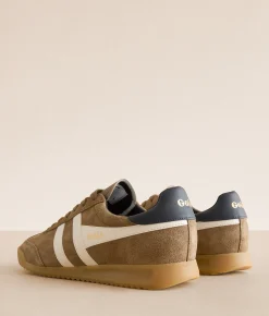 Shoes | Gola® Torpedo Leather Sneaker Tobacco Off White Navy