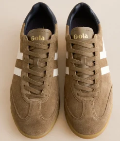 Shoes | Gola® Torpedo Leather Sneaker Tobacco Off White Navy