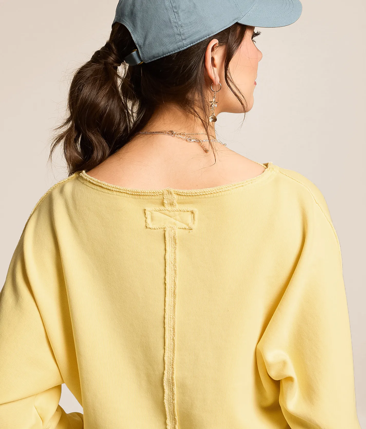 Tops | Free People To The East Pullover Double Butter