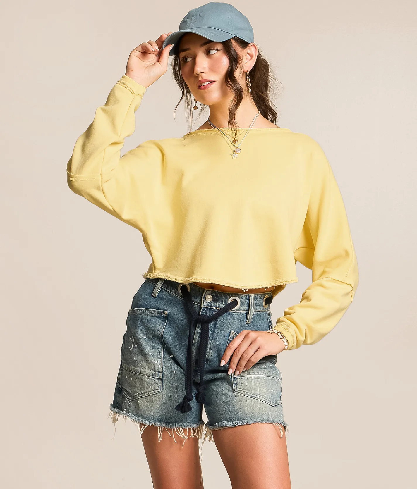 Tops | Free People To The East Pullover Double Butter