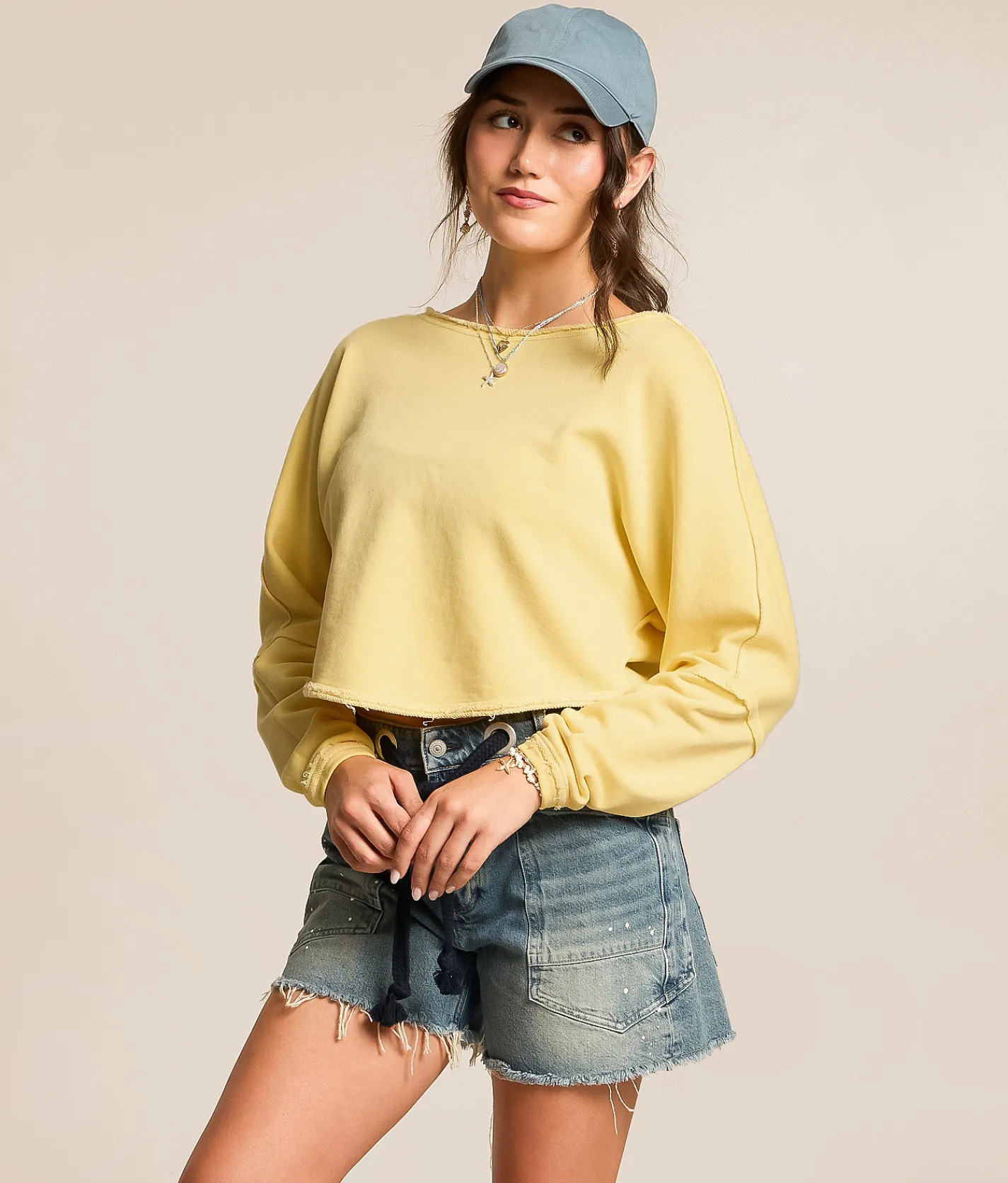 Tops | Free People To The East Pullover Double Butter