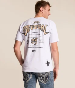 Tops|Graphic T-Shirts | Rock Revival Tour Revival T-Shirt White