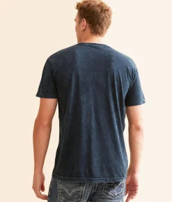Graphic T-Shirts | Affliction Toxic Wrath T-Shirt Black Lava Wash
