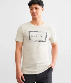Hurley Tracer T-Shirt Bone New