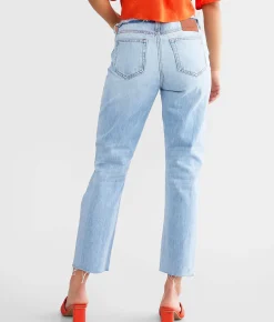Jeans|Bottoms | HIDDEN Tracey Cropped Straight Jean Medium Light