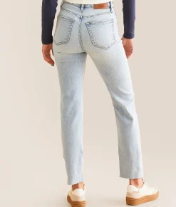 Jeans|Bottoms | HIDDEN Tracey Cropped Straight Stretch Jean Light