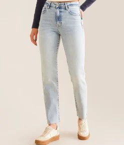 Jeans|Bottoms | HIDDEN Tracey Cropped Straight Stretch Jean Light