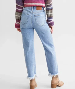 HIDDEN Tracey Cropped Wide Leg Stretch Jean Light Wash Best