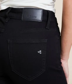 Bottoms | HIDDEN Tracey Straight Stretch Jean Black