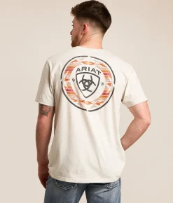 Tops | Ariat Traditional Pace T-Shirt Glacier Gray