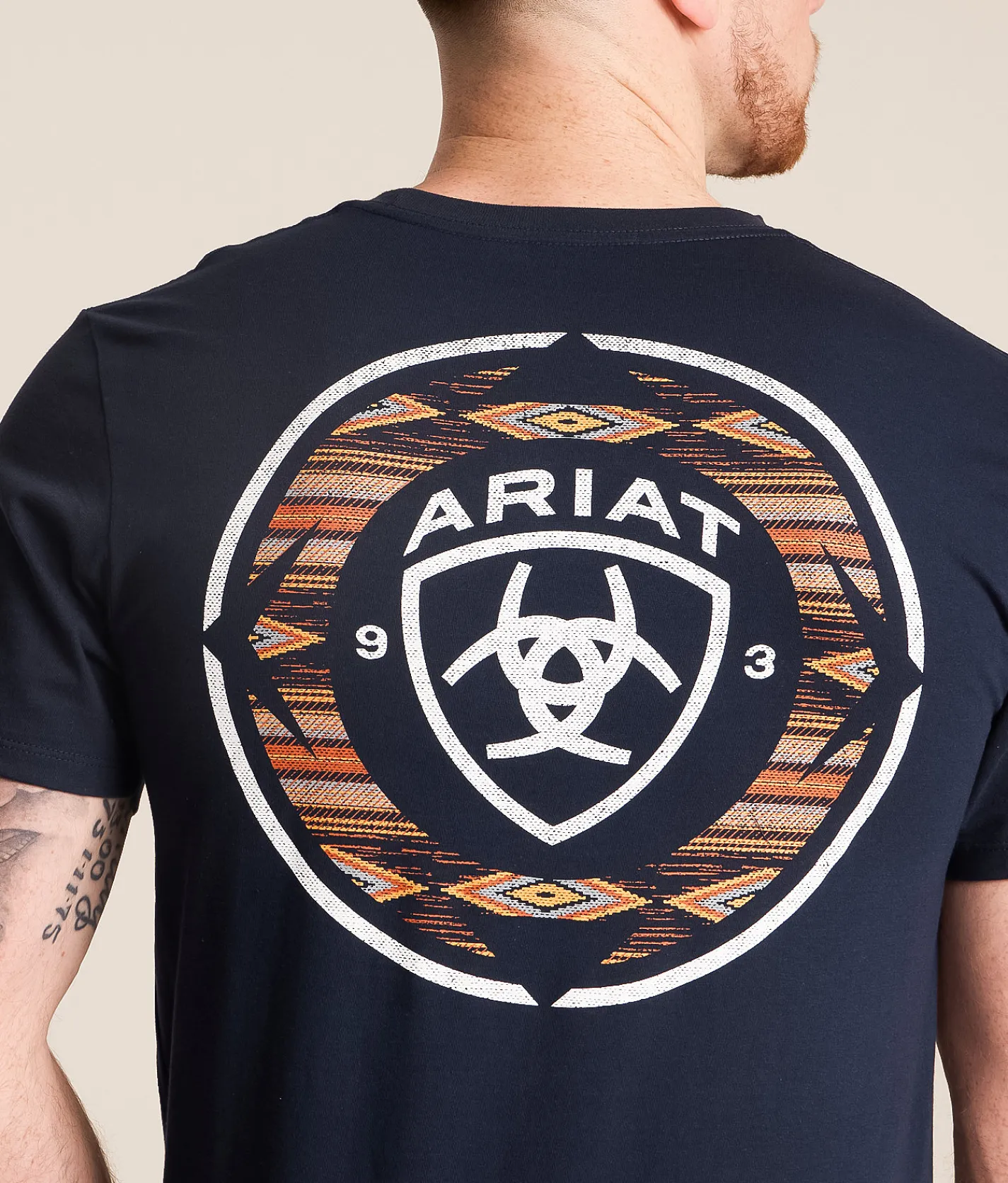 Tops|Graphic T-Shirts | Ariat Traditional Pace T-Shirt New Navy