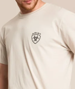 Ariat Traditional Pace T-Shirt Glacier Gray