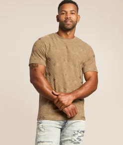 Nova Industries Traditional T-Shirt Greige Discount