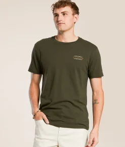 Tops|Graphic T-Shirts | Ariat Trad Wood Stamp T-Shirt Forest Night