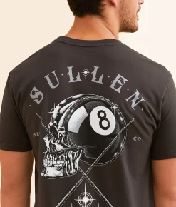 Graphic T-Shirts | Sullen Tragic Eightball T-Shirt Vintage Black