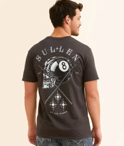 Graphic T-Shirts | Sullen Tragic Eightball T-Shirt Vintage Black