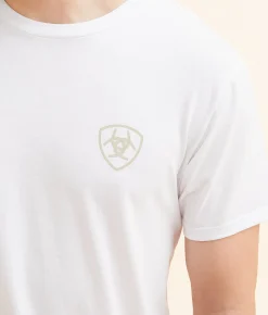 Graphic T-Shirts | Ariat Trailblaze Circle T-Shirt White