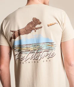 Fieldstone Training Day T-Shirt Moonbeam New