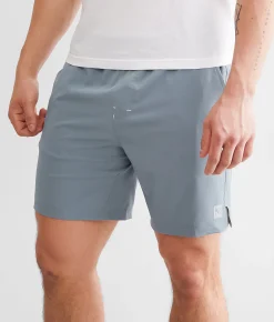 Bottoms|Activewear | Maven Co-op Train Workout Stretch Short Stone Blue