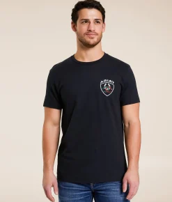 Ariat Tres Herraduras T-Shirt Black Outlet