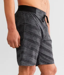 Bottoms|Swimwear | Howitzer Tribute Stretch Boardshort Charcoal Heather